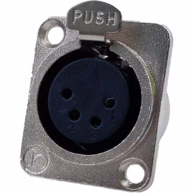 IO-XLR4-F-JL IO Audio Technologies  Circular Connector Assemblies